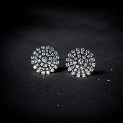 Radiant Burst Stud Earrings