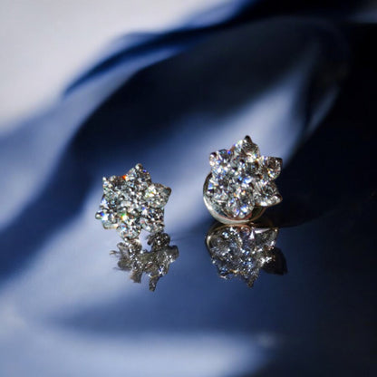 Radiant Spark Stud Earrings Collection