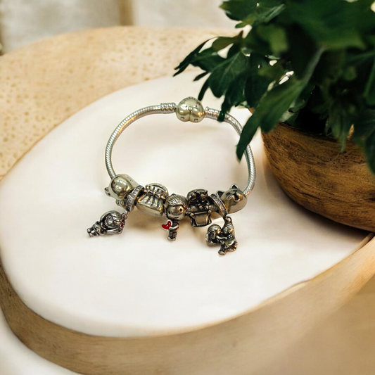 Pandora Enchanted Garden Charm Bracelet