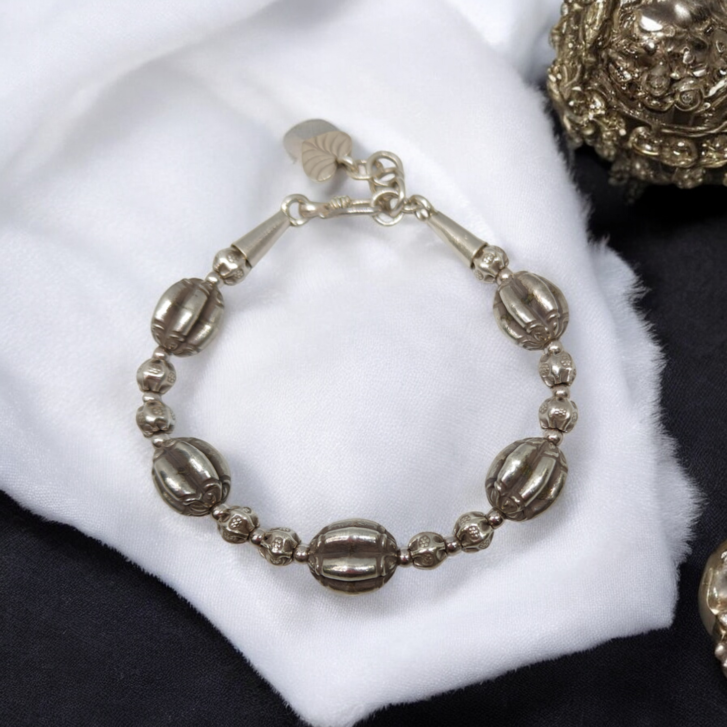 Sleek Capsule Bead Bracelet