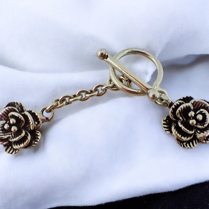 Rose Charm Bracelet