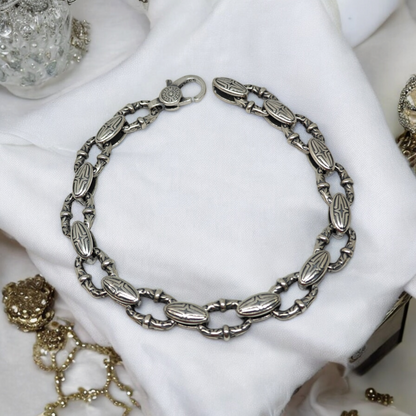 Vintage Oval Link Bracelet