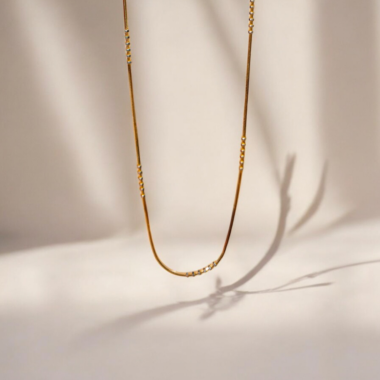 Classic Golden Chain Necklace