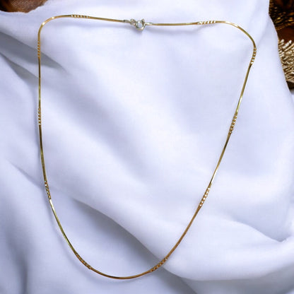 Classic Golden Chain Necklace